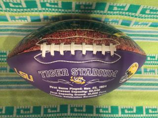 1 Lsu Tigers Football Photo Of Stadium Collectible Geaux Tigers Gift
