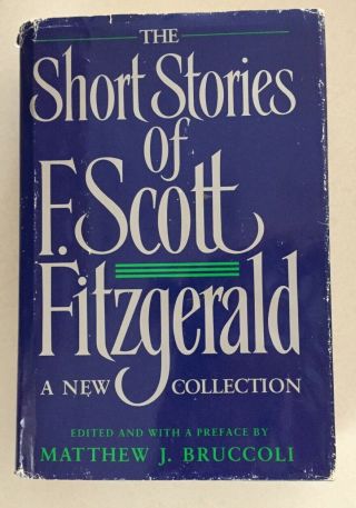 First Edition Short Stories Of F.  Scott Fitzgerald With Dustjacket
