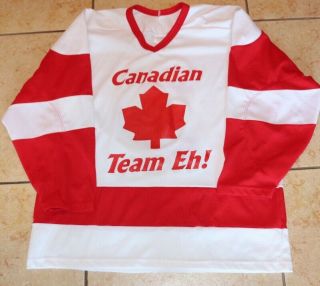 Crossbar Hockey Wear Red And White Hockey Jersey Mens Size Large Team Eh