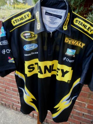 Marcos Ambrose 9 Stanley/richard Petty Motorsports Race Day Pit Crew Shirt - 2xl