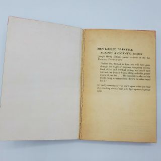 Fire by George R Stewart 1950 Printing Vintage Paperback Bantam Book Number 802 3