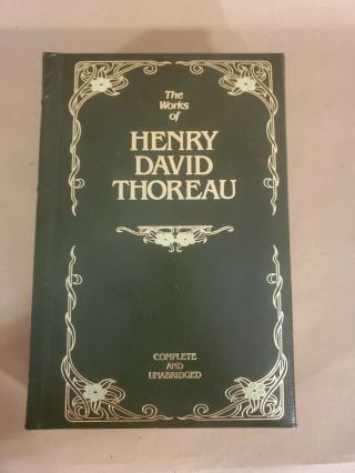 The Of Henry David Thoreau,  1981 Longfellow Press