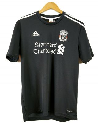 Liverpool Football Club Lfc Adidas Standard Chartered 2011 Futbol Jersey Large