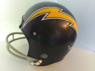 Vintage Rawlings Football Helmet Nfl San Diego Chargers Store Model