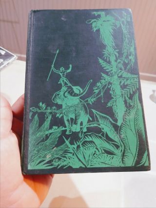 Tarzan The Terrible Book By Edgar Rice Burroughs 1921 Grossett & Dunlap