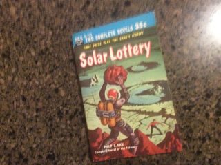 Ace D103 1955 Duel Pb Solar Lottery By P.  K.  Dick & The Big Jump By L.  Brackett