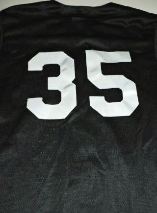 CHICAGO WHITE SOX jersey Majestic large 35 (FRANK THOMAS) black vintage 3