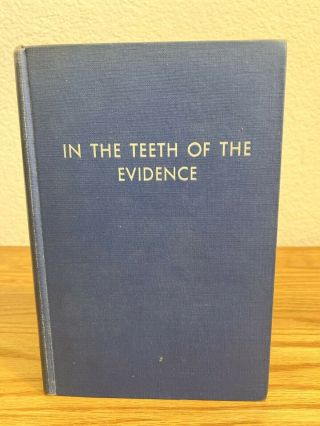 In The Teeth Of The Evidence By Dorothy L.  Sayers American 1st/1st C.  1940 Hb