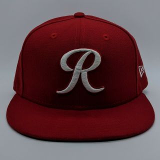 Era Tacoma Rainiers Milb Embroidered Logo Hat 59fifty Fitted Cap 7 Red