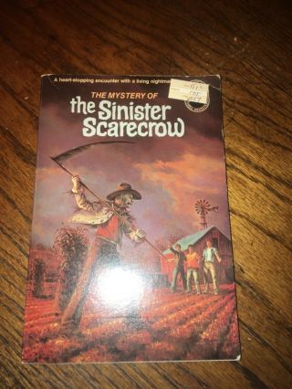Alfred Hitchcock Three Investigators The Mystery Of The Sinister Scarecrow 1979