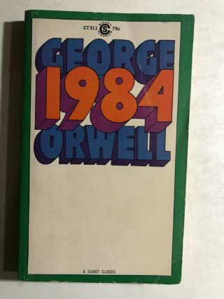 1984 By George Orwell (1961) Signet Pb