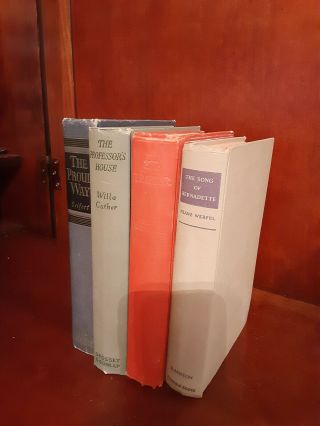 Four Vintage Books - The Proud Way,  The Traitor,  The Professor 