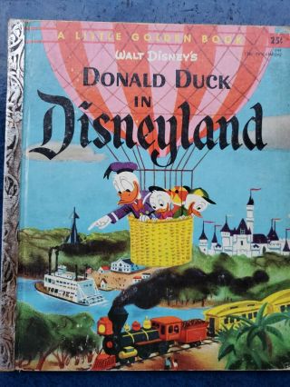 A Little Golden Book - 1955 Walt Disney 