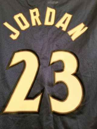 Vintage Champion Nba Washington Wizards Michael Jordan 23 Jersey Size L