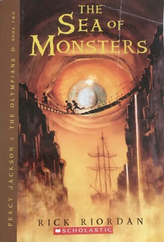 The Sea Of Monsters Percy Jackson & The Olympians Book 2; Rick Riordan 1st Print