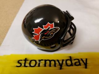 Riddell Pocket Pros Cfl Ottawa Renegades Traditional Canadian Football Helmet