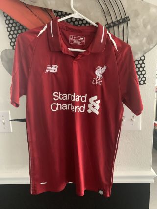 Liverpool Shirt M Salah 11 2018/2019 Home Soccer Jersey Men 