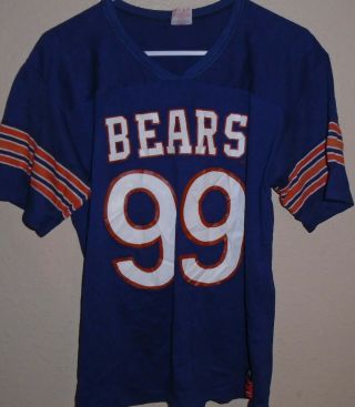 Vintage 1980s Dan Hampton Rawlings Chicago Bears Jersey Large