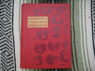 Hammond’s Standard World Atlas March Of Civilization