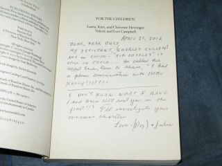 Joseph Wambaugh The Onion Field Signed And Inscribed By Doctor Mentioned In Book