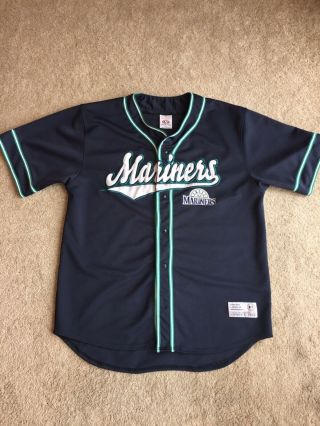 Mlb Vintage Seattle Mariners True Fan Series 1995 Baseball Jersey Xl