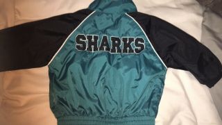 San Jose Sharks Baby Jacket 6 - 12 Months