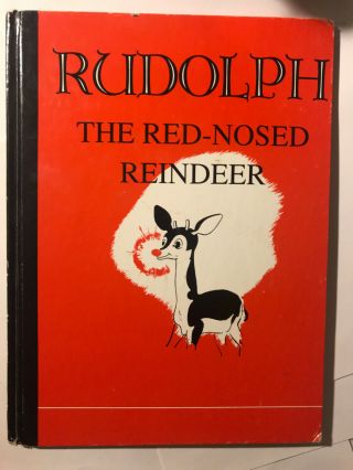 1967 Rudolph The Red Nosed Reindeer Book Montgomery Ward Christmas Edition