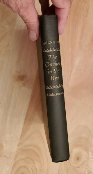 J.  D.  Salinger The Catcher In The Rye Little Brown & Co.  1951 Hb First Edition
