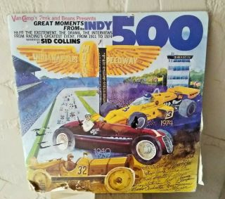 Indianapolis 500 Record Great Moments From The Indy 500 Car Racing Sid Collins