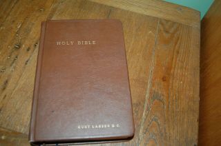 Rare ©1975 Holy Bible The Open Bible Christian Chiropractors Edition Kjv