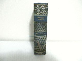 Complete Stories Of Edgar Allan Poe 1966 Vintage Hardcover Book