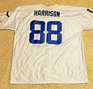 Vintage Indianapolis Colts Marvin Harrison 88 Football Jersey Nfl Sz Xxl
