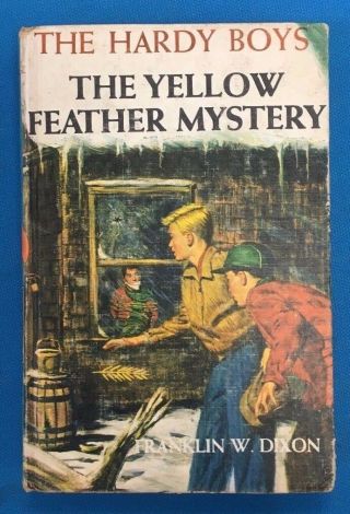 The Hardy Boys The Yellow Feather Mystery By Franklin W Dixon (c) 1953 G&d Hc