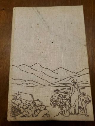 1939 The Grapes Of Wrath By John Steinbeck 1st Edition 9th Printing Hardcover