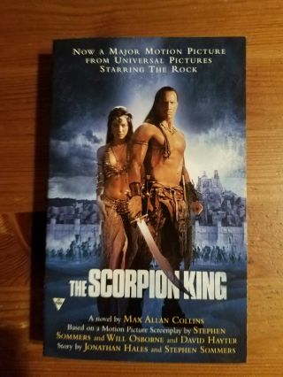 The Scorpion King - Max Allan Collins - 1st Print