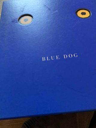Blue Dog By George Rodrigue And Lawrence S.  Freundlich Signed In Slipcase