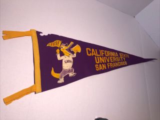 Csusf Sfsu California State University San Francisco Pennnant