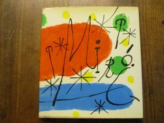 Joan Miro The Museum Of Modern Art Soby 1959 Hardcover Book