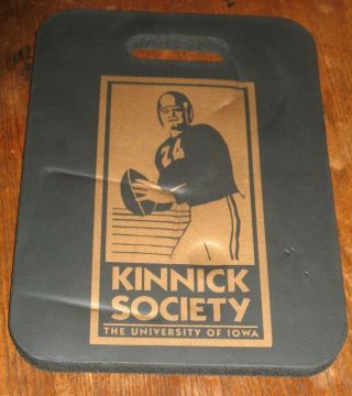 University Of Iowa Hawkeyes Football Nile Kinnick Society Seat Cushion