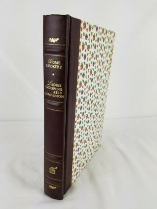 Home Cookery Ladies Indispensable Companion Leather Gold Page Edges