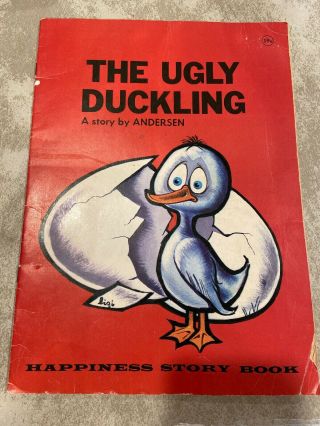 Vintage 1968 The Ugly Duckling By Anderson Happiness Story Book