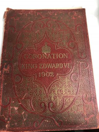 Coronation King Edward Vii " 1902 "
