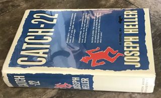 Joseph Heller Catch - 22 1961 Hc W/dj First Bced Wwii Classic War Novel Vintage