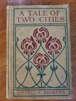 Vintage Charles Dickens A Tale Of Two Cities Hardcover Book