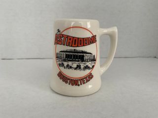 Vintage Houston Astrodome Cup Uh,  Astros,  Oilers Rare Astrodome Find