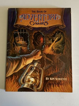 The Book Of Adventure Games By Kim Schuette 1984 Paperback