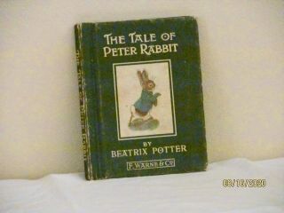 The Tale Of Peter Rabbit,  Vintage Book By Beatrix Potter,  (undated)