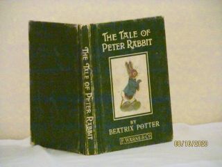 THE TALE OF PETER RABBIT,  Vintage book by BEATRIX POTTER,  (UNDATED) 2