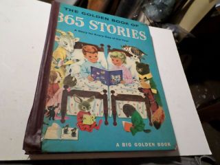 The Golden Book Of 365 Stories 1955 By Kathryn Jackson,  Illustrations By R Scary