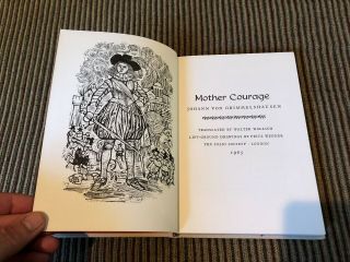 Folio Society: Mother Courage by Johann von Grimmelshausen 1965 2